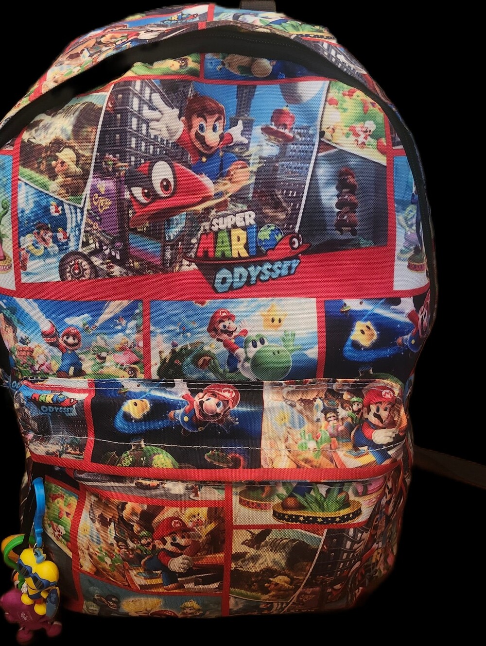 Super Mario Odyssey Kids Backpack - Red/Multi